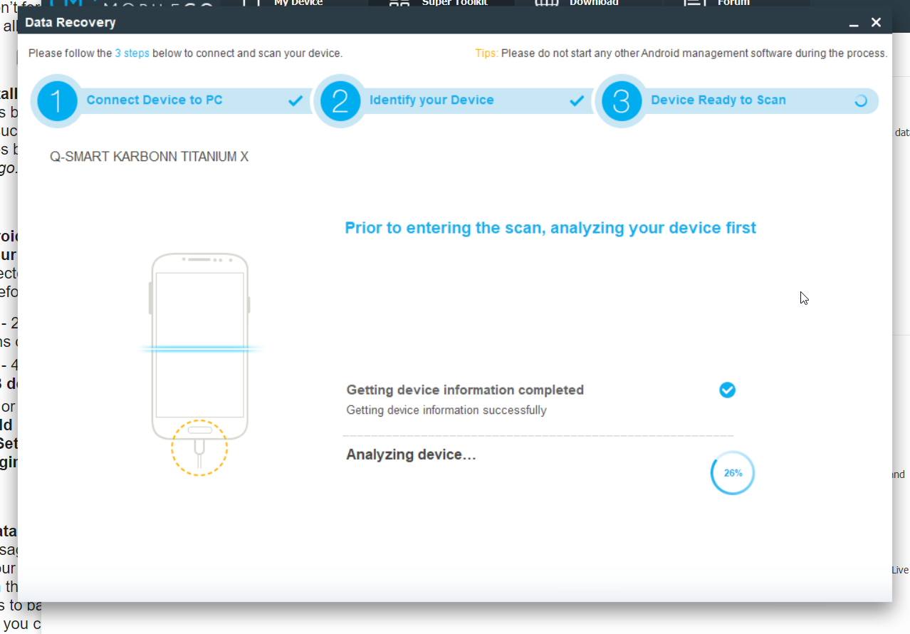 backup and restore data any android phone from computer