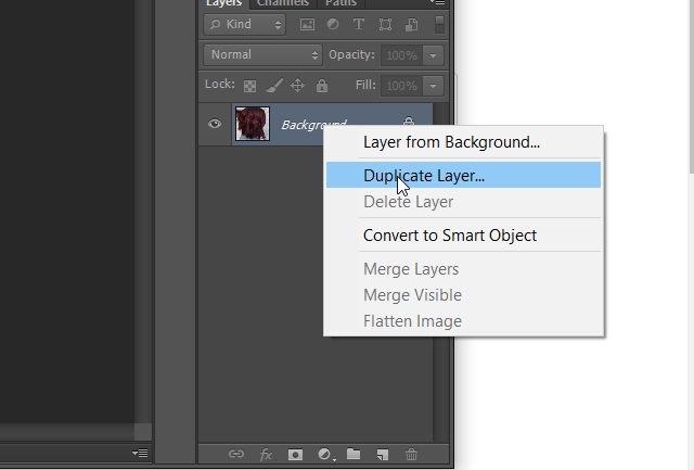 change hair color in photoshop