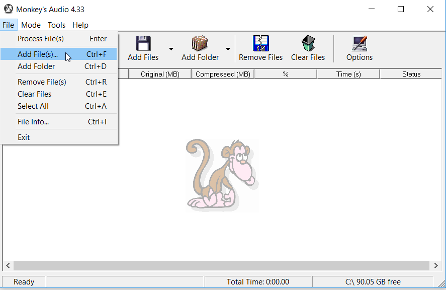 compress large audio and video files in windows