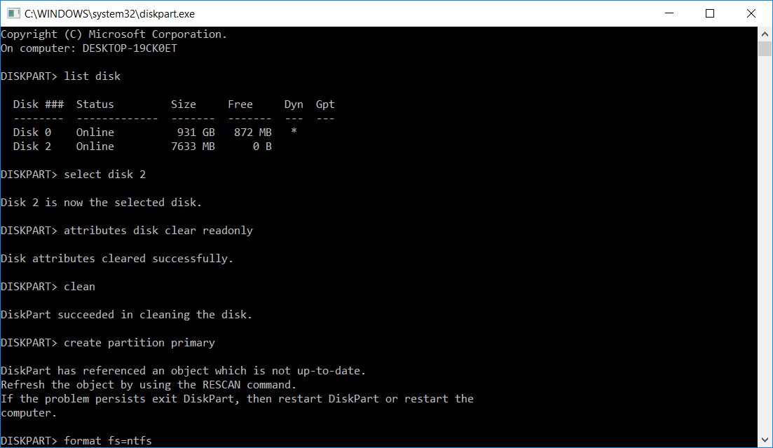 remove write protection from pen drive sd card