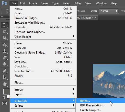 How To Resize Multiple Images In Photoshop