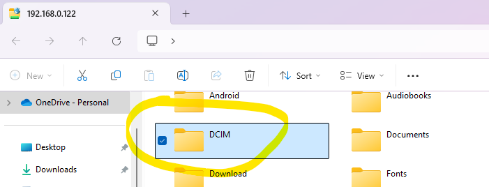 How to transfer photos from android to pc